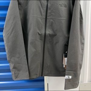 The North Face grey waterproof jacket
